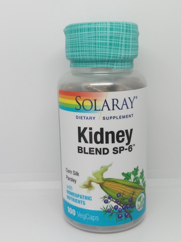 Kidney Blend - Suplemento renal - 100 cápsulas - Solaray Flavor N/d