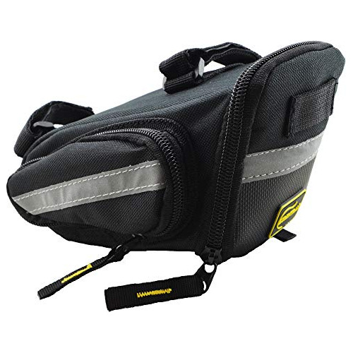 Lumintrail Bicycle Strap-on Bike Saddle Bag, Cycling Seat Ba