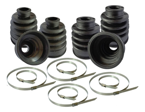 Kit 2 Gomas Tripoide Y 2 Gomas Triceta Para Fiat 1.6