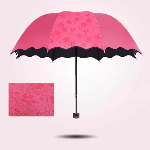 Sombrilla/paraguas Magic 3d Uv, Anti Viento.importadas!
