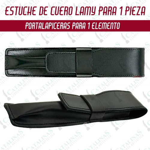 Estuche Porta Lapiceras Una Unidad De Cuero Lamy Microcentro