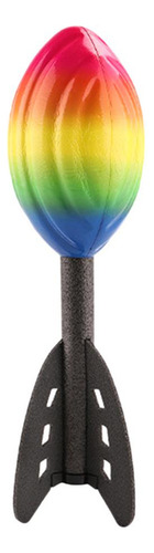 Rainbow Foam Hand Throwing Rocket Rocket Partido De
