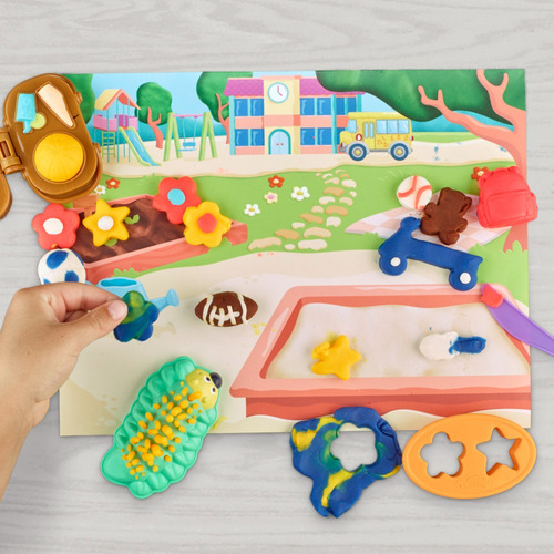 Set De Masas De Play Doh Aventuras En La Escuela +3 Años
