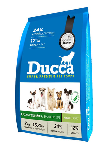 Ducca Adulto Super Premium Raza Pequeña 3kg