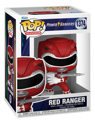 Funko Pop Mighty Morphin Power Rangers 30th Red Ranger