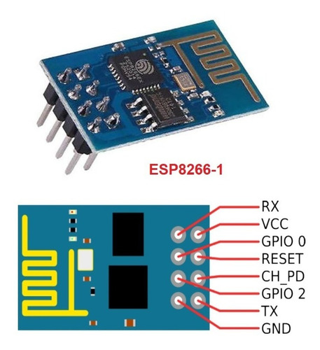 Modulo Wifi Esp8266 - 01 /  Plataforma Arduino