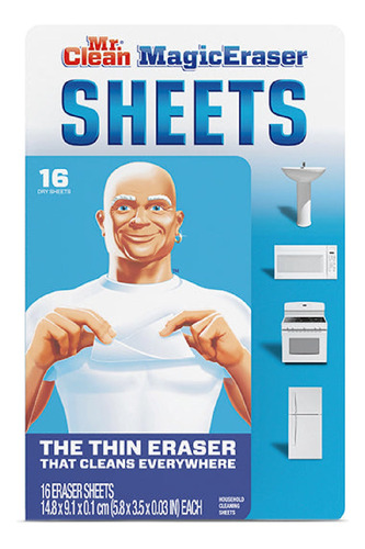 Mr. Clean Magic Eraser Sheets 16 Unid