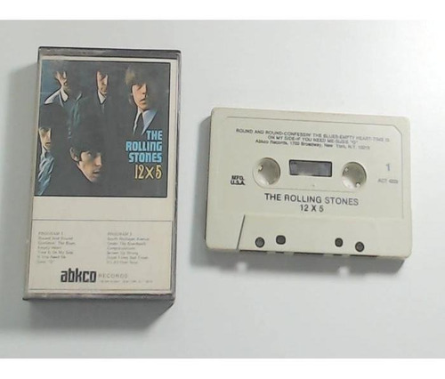 The Rolling Stones - 12 X 5. Cassette