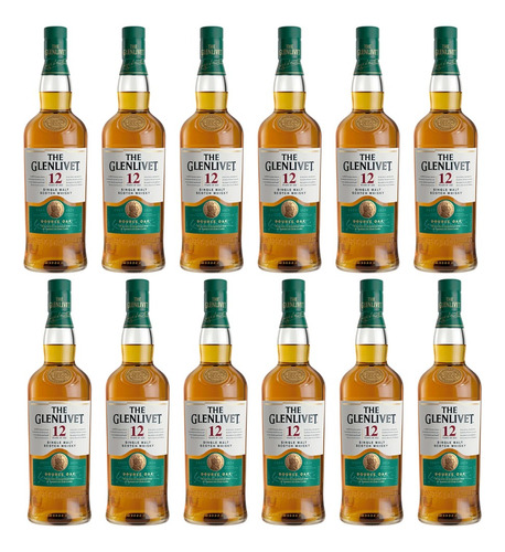 Whisky The Glenlivet 12 Años 700ml X12 Zetta Bebidas