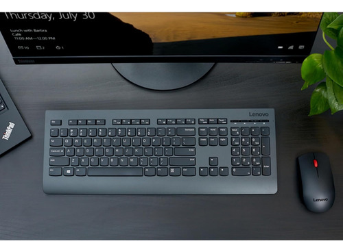Combo Teclado Y Mouse Inalámbricos Usb Negro