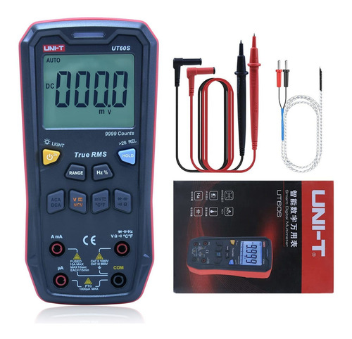 Multimetro Digital Moderno Transistor Rms Ncn Probador Lcd