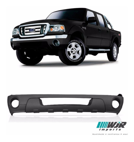 Spoiler Saia Parachoque Ford Ranger 2005 006 2007 2008 2009