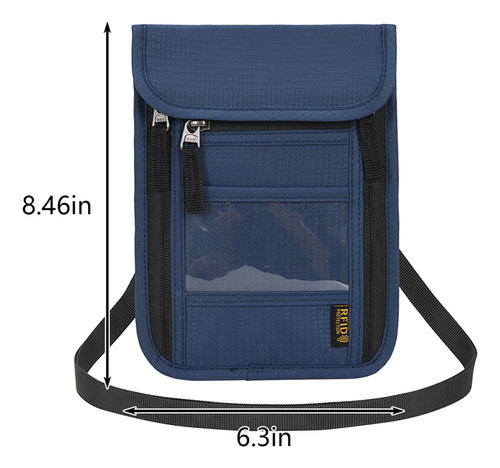 Dp Bolso Bandolera For Hombre Y Mujer, Cartera For Pasaporte