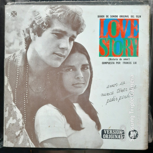 Vinilo Love Story Francis Lay Ññl Bs1