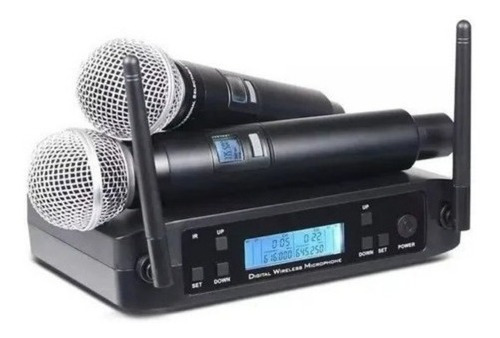 Microfone Sem Fio Duplo Glxd4 Beta 58a