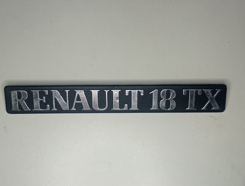 Renault 18 Tx Insignia Nueva De Epoca