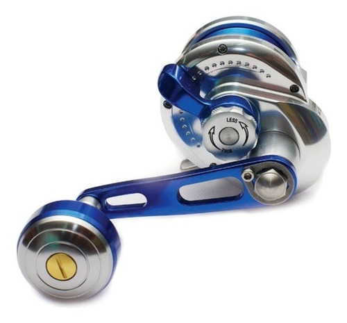 Imagem 3 de 4 de Carretilha De Pesca Micro Jigging 1000h Azul Karasu