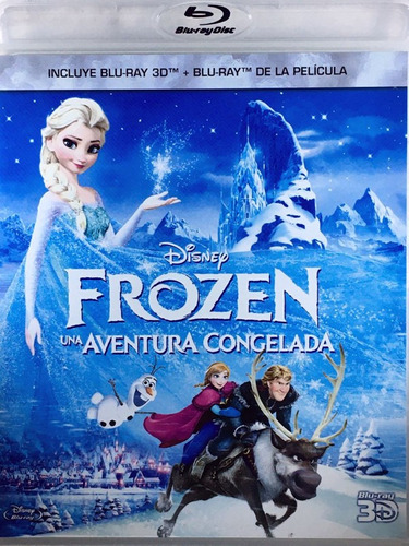 Frozen: Una Aventura Congelada / Blu Ray 3d / Kristen Bell