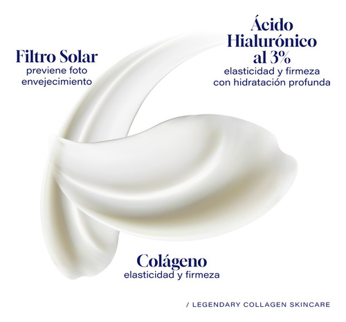 Crema Hidratante Facial 60ml. 3% Acido Hialuronico Colageno Tipo De Piel Todo Tipo De Piel