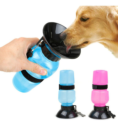 Botella Bebedero Portátil Para Mascotas - Aquadog