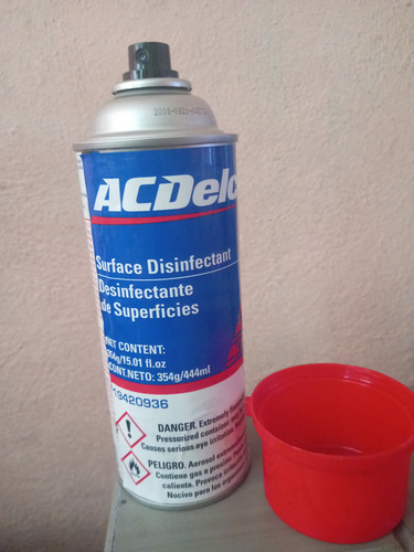 Desinfectante De Superficies En Aerosol