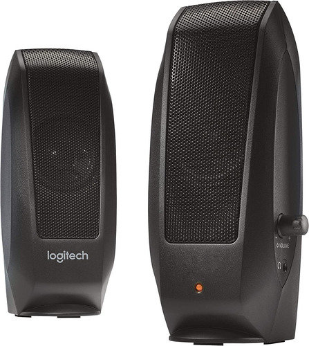 Logitech S120 2.0 Bocinas Estéreo, Negro