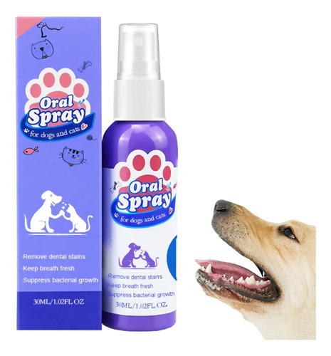 Spray De Cuidado Dental, Spray Oral Para Mascotas