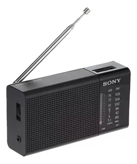 Radio Portátil Sony Icf-p36 Am/fm 100 Mw - Preto