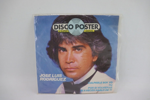 E699 Jose Luis Rodriguez -- Disco Poster / Culpable Soy Yo