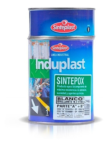 Induplast Sintepox |para Bañeras | Blanco | 1lt