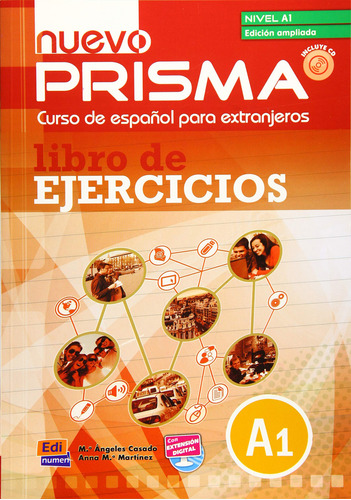 Nuevo Prisma A1 Ejercicios +cd. Edición Ampliada  -  Vv.aa