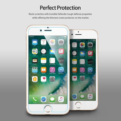 Imagen 2 de 8 de Film Para iPhone SE 3ª 2ª 7 8 Ringke Invis Defender Full X3