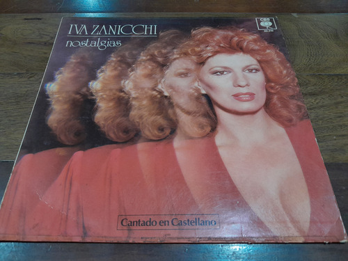 Vinilo -iva Zanicchi - Nostalgias -en Castellano - Arg- 1981