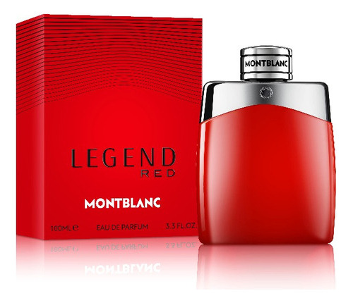 Mini Perfume Legend Red Para Hombre De Mont Blanc Edp 4,5ml