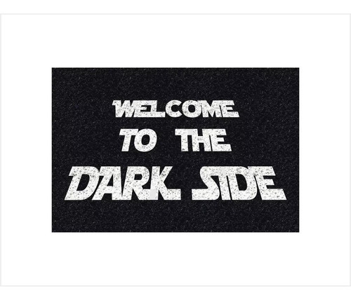 Tapete Capacho Welcome Dark Side 60x40 (starwars)
