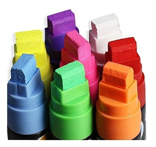 Tiza De Tinta Liquida Para Pizarra Led 8 Plumones Por Mayor