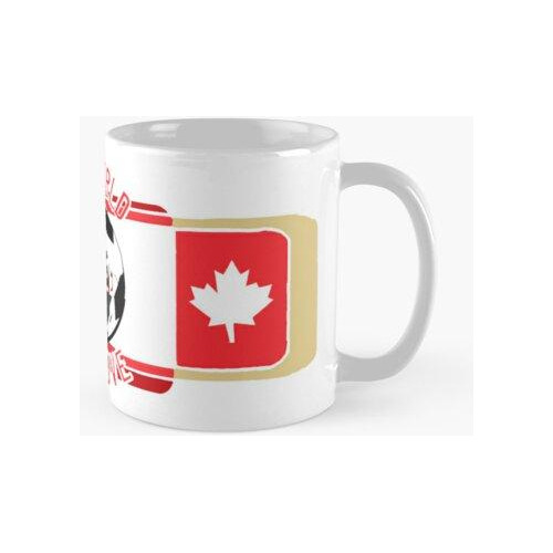 Taza One Love Soccer Fútbol Fútbol Canadá Calidad Premium