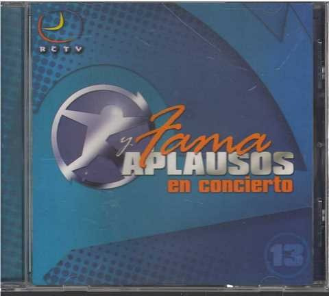 Cd - Fama Y Aplausos / En Concierto Vol. 13