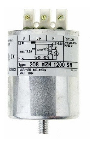 Condensador Capacitor Balastro Igniter 208 Mzn 1200 Sn 13.8a