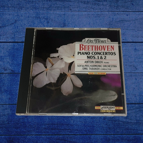 Beethoven Dikov Piano Concertos 1 & 2 Cd Usa Maceo-disqueria