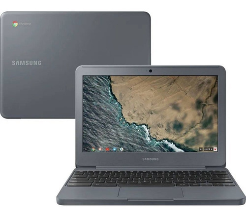 Chromebook Samsung 11,6 Intel Celeron 4gb Ram 16gb Grafite