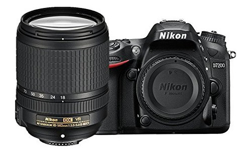 Nikon D dx-format Digital-slr Cuerpo C/ 18-140mm Negro