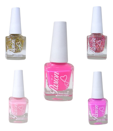 Pinturita Souvenir X 35 Cumple Spa Nena Nail Art Brillo Uñas