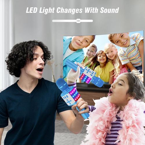 Karaoke Microphone Bonaok Q78 Bluetooth Wireless For Kids