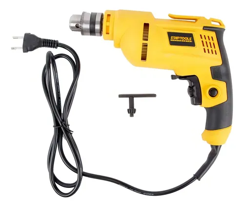 Furadeira De Impacto Startools 600w Com Chave Mandril | Frete grátis