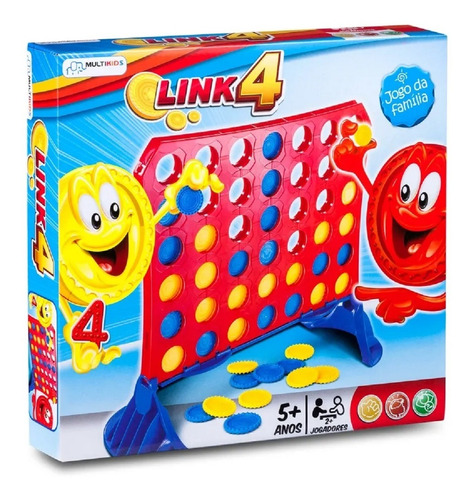 Jogo Connect  Link 4 -  Br 1288 Multikids