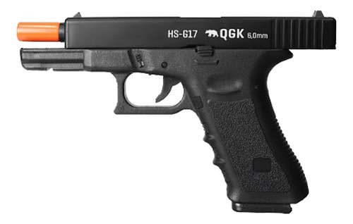 Pistola Airsoft Glock 17 Qgk Hs G17 Spring Calibre 6mm Q1