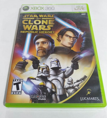 Star Wars The Clone Wars Republic Heroes Xbox 360 (Usado)