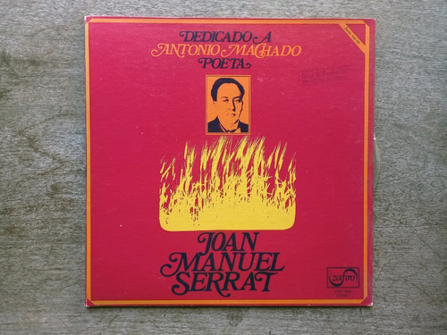 Disco Lp Joan Manuel Serrat - Antonio Machado (1975) R5