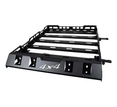 Parrilla De Hierro Off Road Pro 140x100cm Con Barras Negro